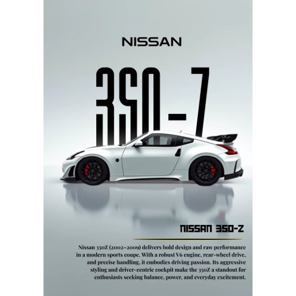 Poster - Nissan 350Z