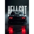 Poster - Dodge Challenger Hellcat