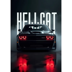 Poster - Dodge Challenger Hellcat