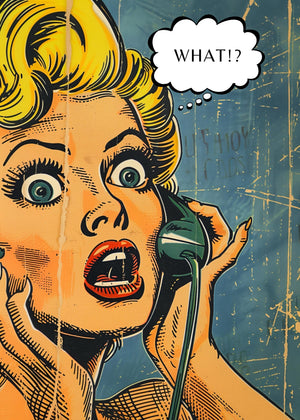 Poster - Telephone what