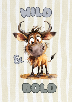 Poster - Wild & Bold