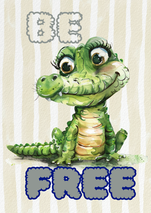 Poster - Be Free