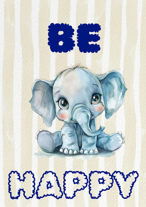 Poster - Be Happy