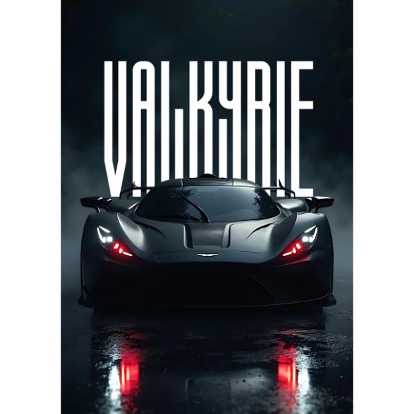 Poster - Aston Martin Valkyrie