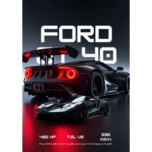 Poster - Ford GT40