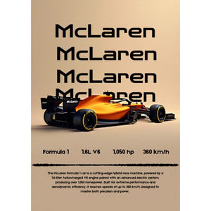 Poster - MCLaren Formula1