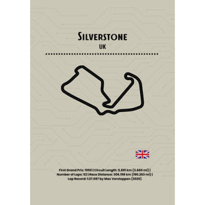 Poster - Silverstone