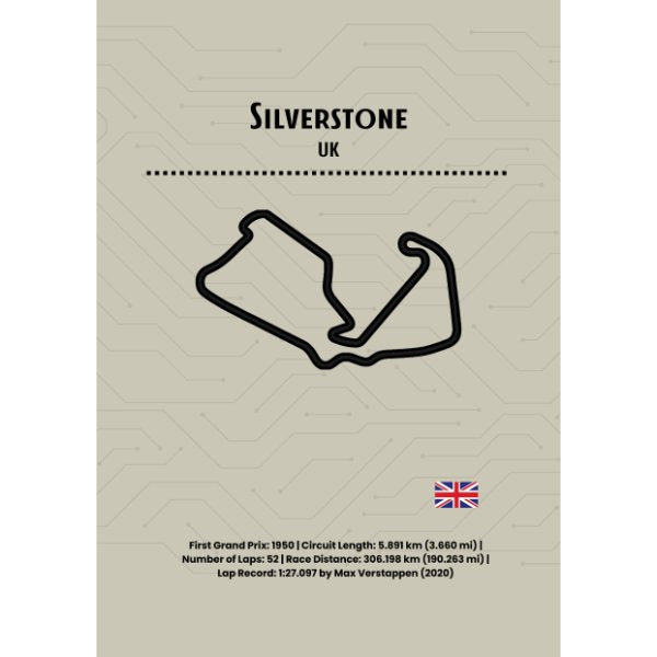 Poster - Silverstone