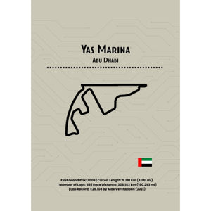 Poster - Yas Marina