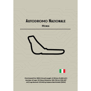 Poster - Autodromo Nazionale