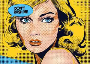Poster - Dont rush me