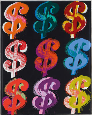 Poster - Fler Dollartecken
