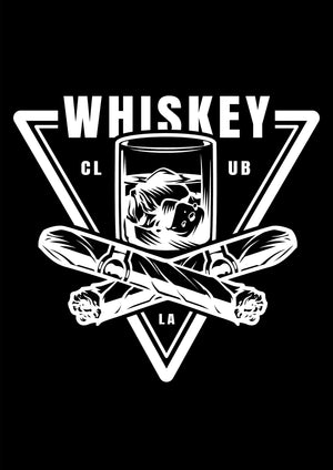 Poster - Whiskey club