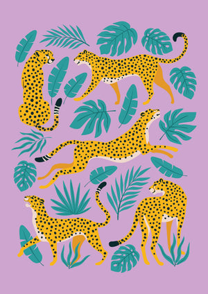 Poster - Gepard jungle