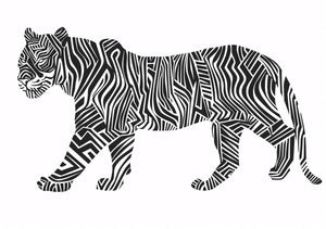 Tiger Linjekonst