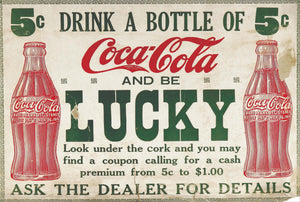 Poster - Coca Cola Lucky