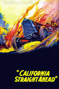 Poster - California straight ahead
