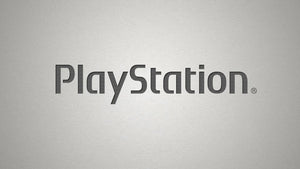 PlayStation-logga mot ljusgrå bakgrund