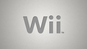 Nintendo Wii-logga mot ljusgrå bakgrund
