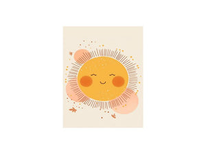 Poster - Glad sol