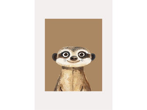 Poster - Glad lemur