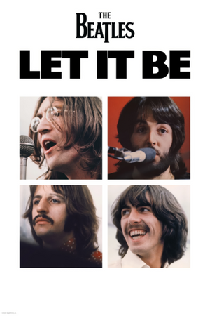 Poster - Beatles let it be