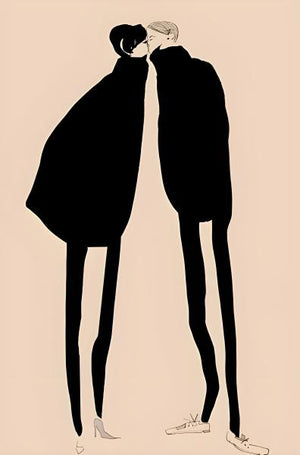Poster - Kyssen