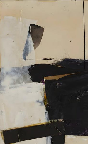 Poster - Franz Kline-inspirerad komposition
