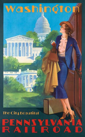 Poster - Washington Pennsylvania Railroad