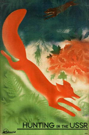 Poster - Hunting in the USSR