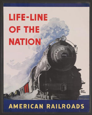 Poster - American railroads