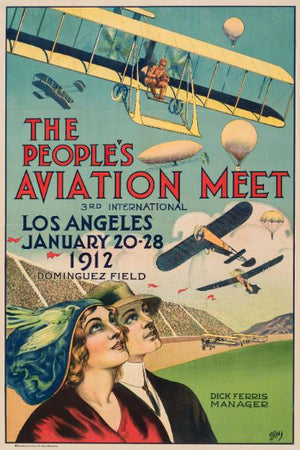 Poster - The peoples aviation meet