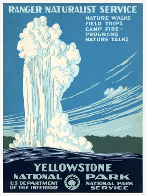Poster - Yellowstone national park
