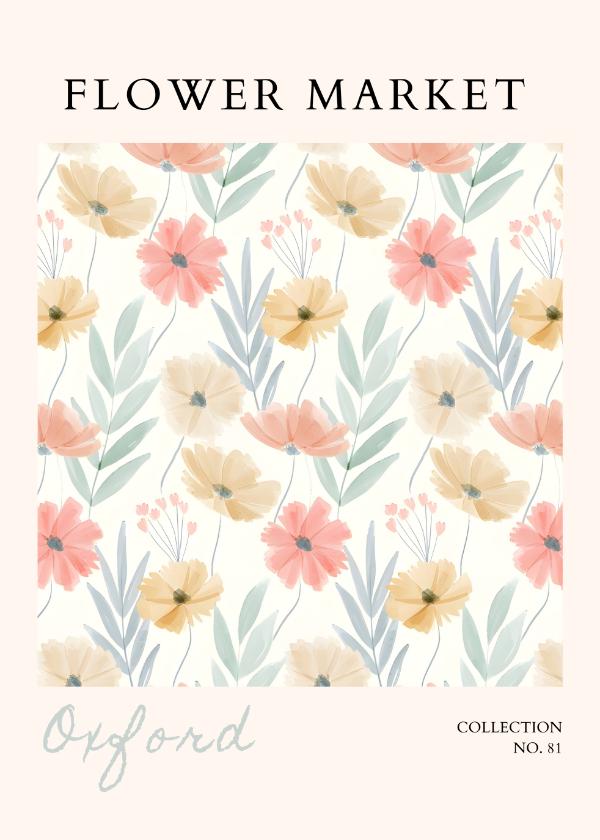 Floral Oxford