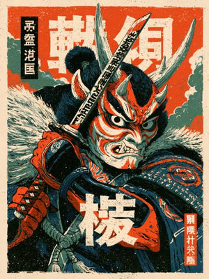 Poster – Kabuki Warrior