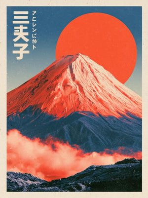 Poster – Fuji Crimson
