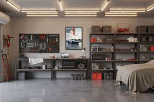 Poster - Porsche 911 GT3RS i garaget