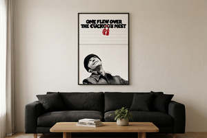 Filmaffisch för One Flew Over the Cuckoo's Nest med Jack Nicholson